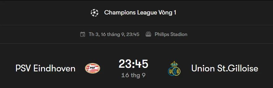 Tips bóng đá chi tiết về trận đấu giữa PSV Eindhoven vs Royale Union Saint-Gilloise uk88