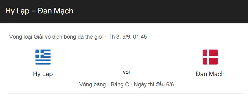 Tips bóng đá về trận đấu giữa Hy Lạp vs Đan Mạch uk88