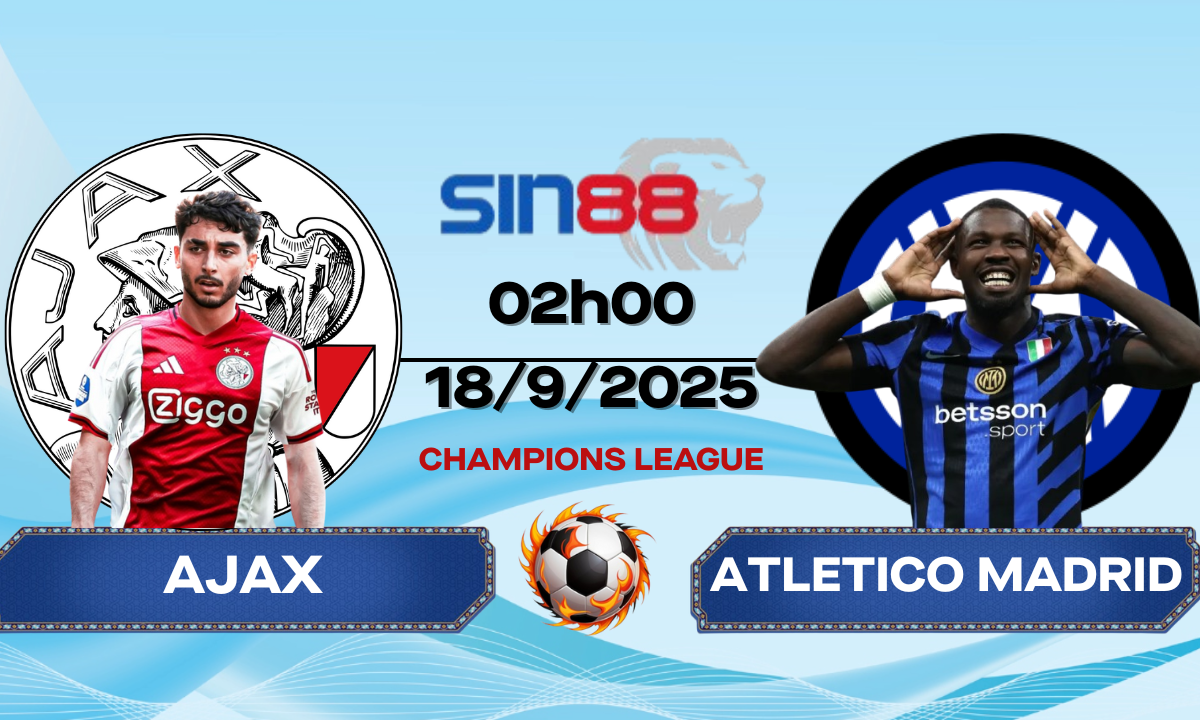 Soi kèo bóng đá Ajax - Inter 02h00 ngày 18/09/2025 - Champions League