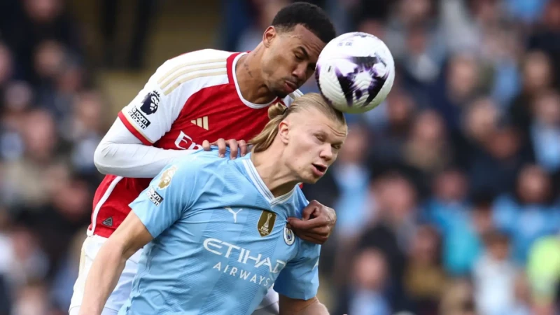 Trước trận đấu Arsenal vs Man City