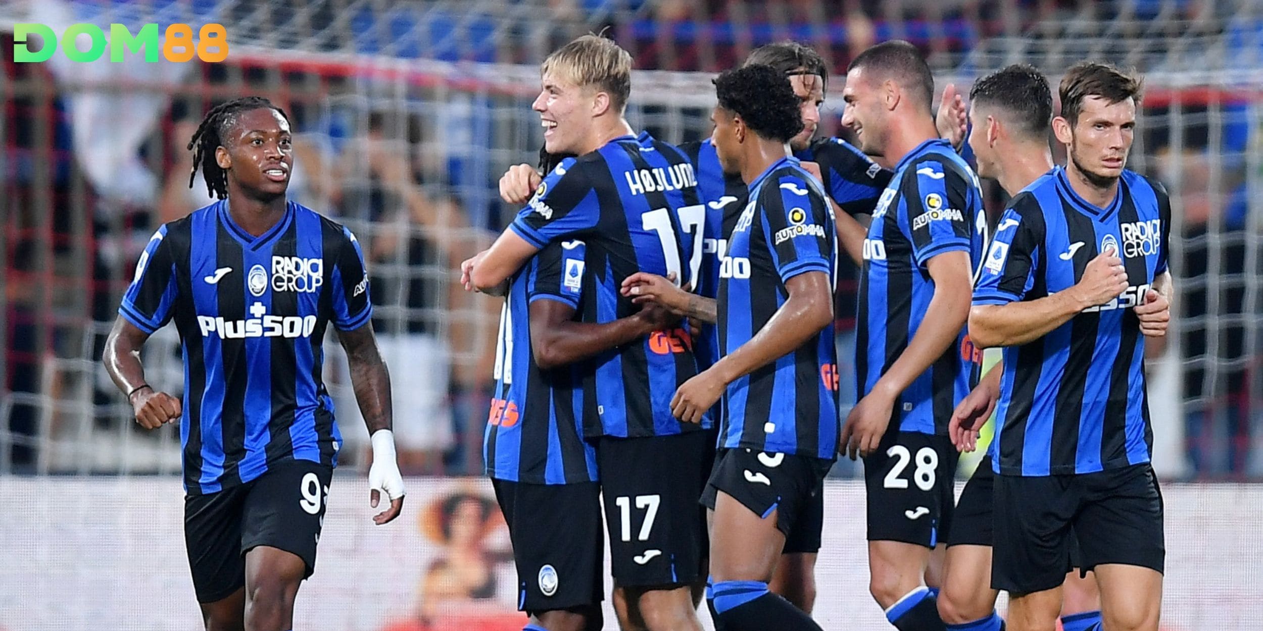 Atalanta bất bại sau 4 vòng Serie A với 8 điểm, tạm xếp hạng 5 trên bảng đấu