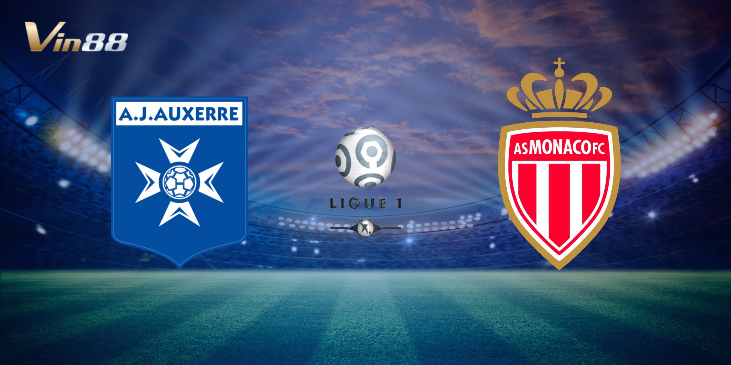 Auxerre tiếp Monaco trên sân Abbé-Deschamps vòng 4 Ligue 1