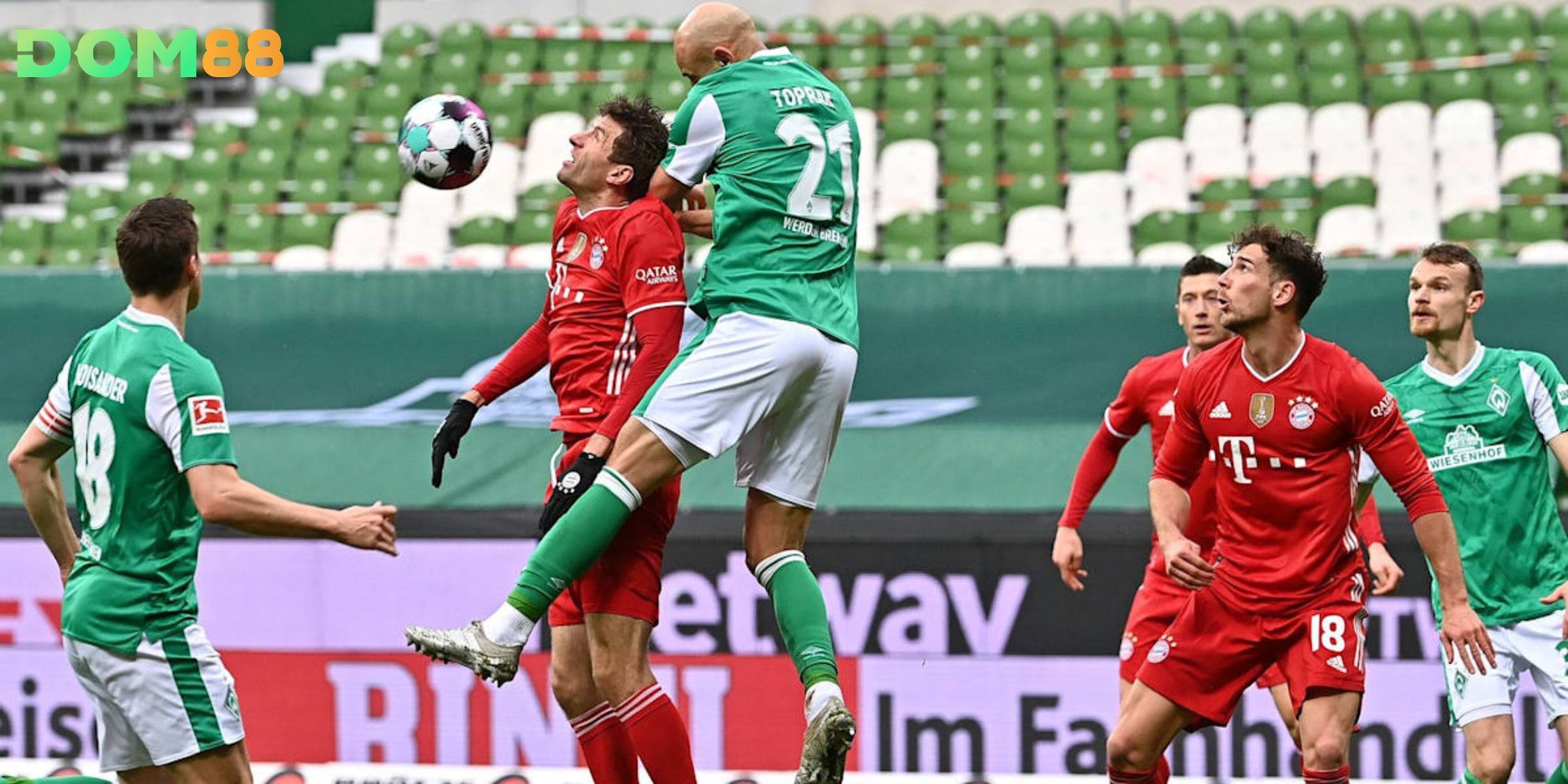 Bayern Munich được dự đoán sẽ thắng đậm trước Werder Bremen
