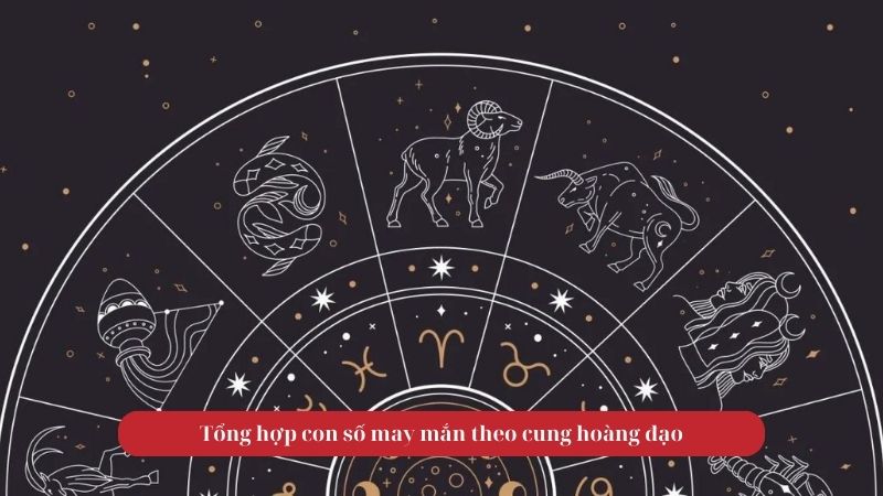 Tổng hợp con số may mắn theo cung hoàng đạo