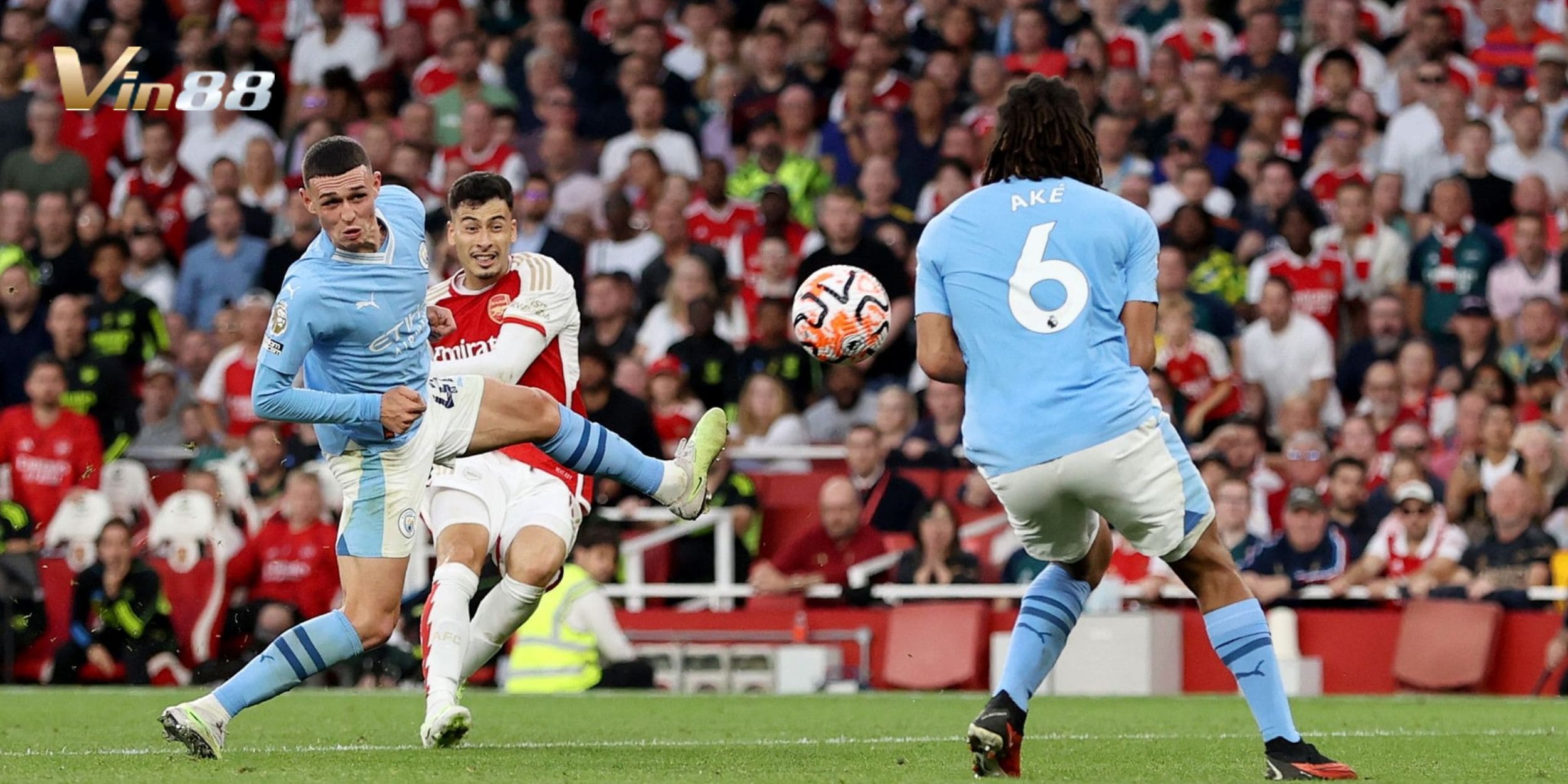 Đội hình xuất phát và lối chơi chiến thuật của Arsenal vs Man City