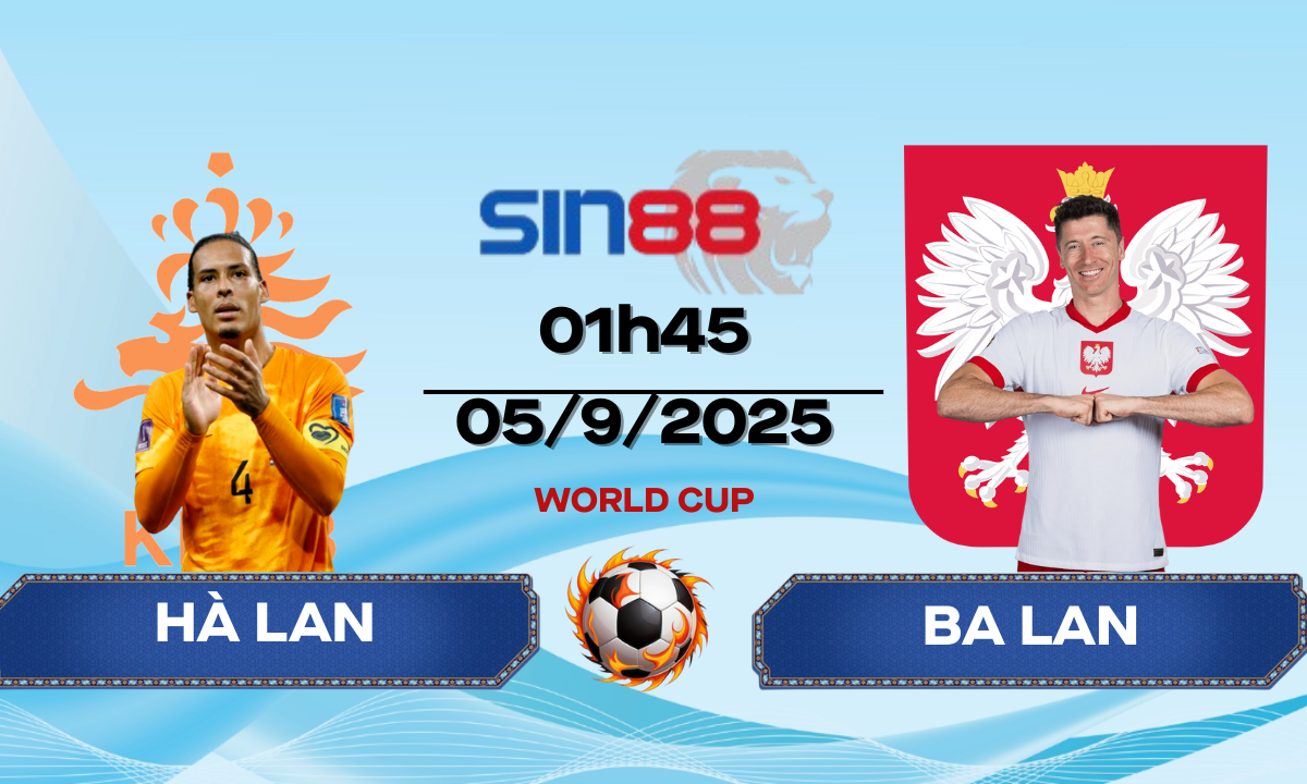 Soi kèo bóng đá Hà Lan - Ba Lan 01h45 ngày 05/09/2025 - VL World Cup