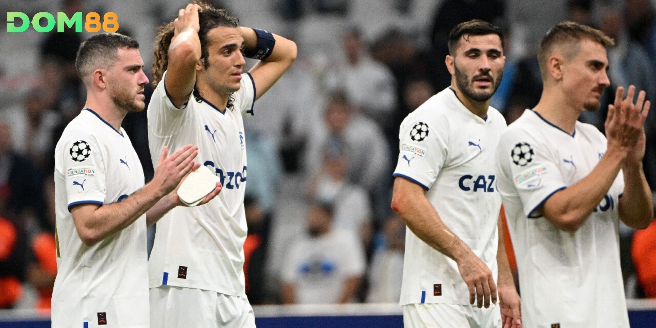 Marseille đặt niềm tin vào sơ đồ 4-3-3 quen thuộc để áp đảo đối thủ