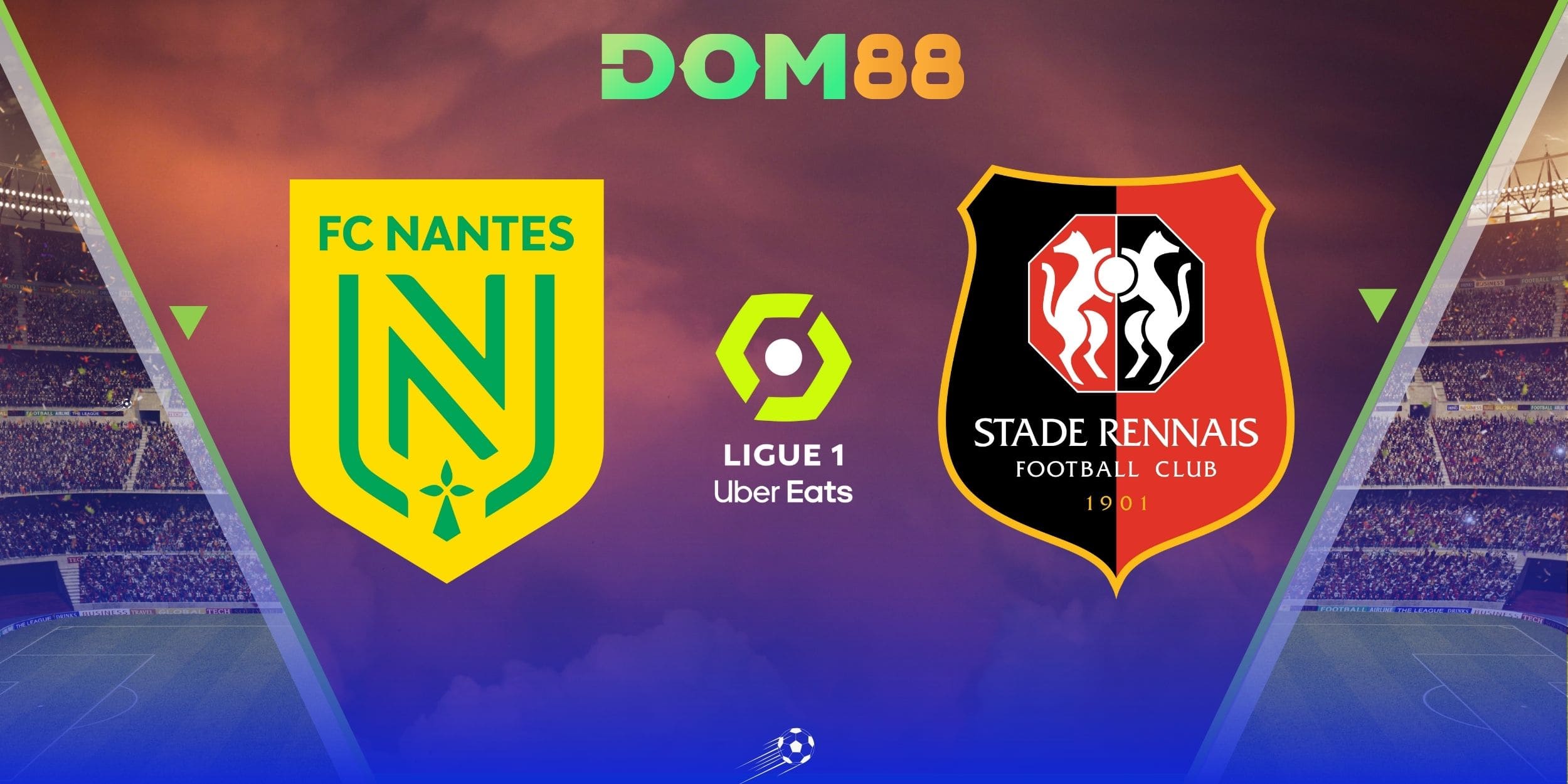 Nantes vs Rennes sẽ diễn ra vào lúc 22h00 ngày 20/09/2025