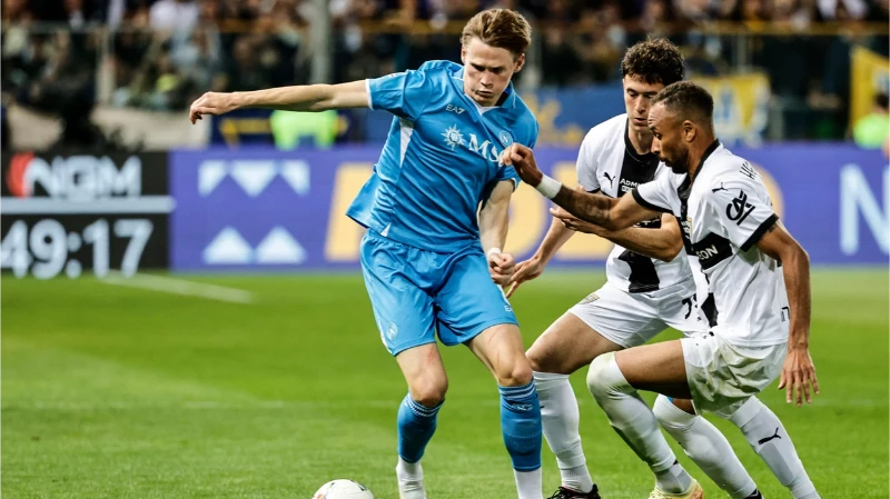 Trước trận đấu Napoli vs Pisa