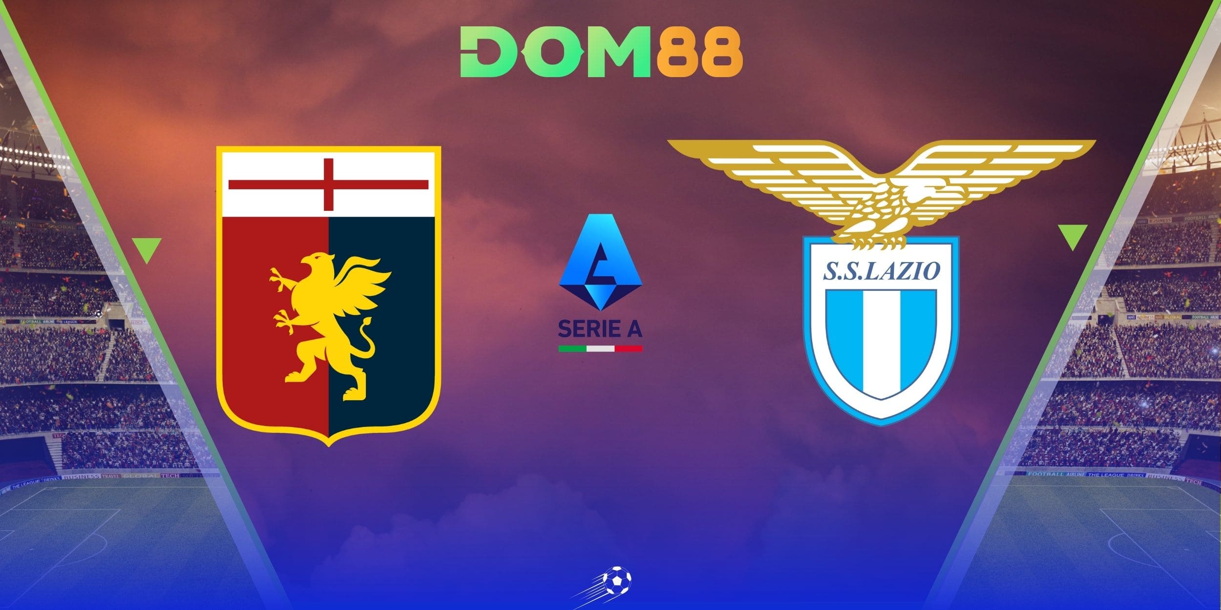 Người hâm mộ chờ đợi cuộc so tài hấp dẫn giữa Genoa vs Lazio
