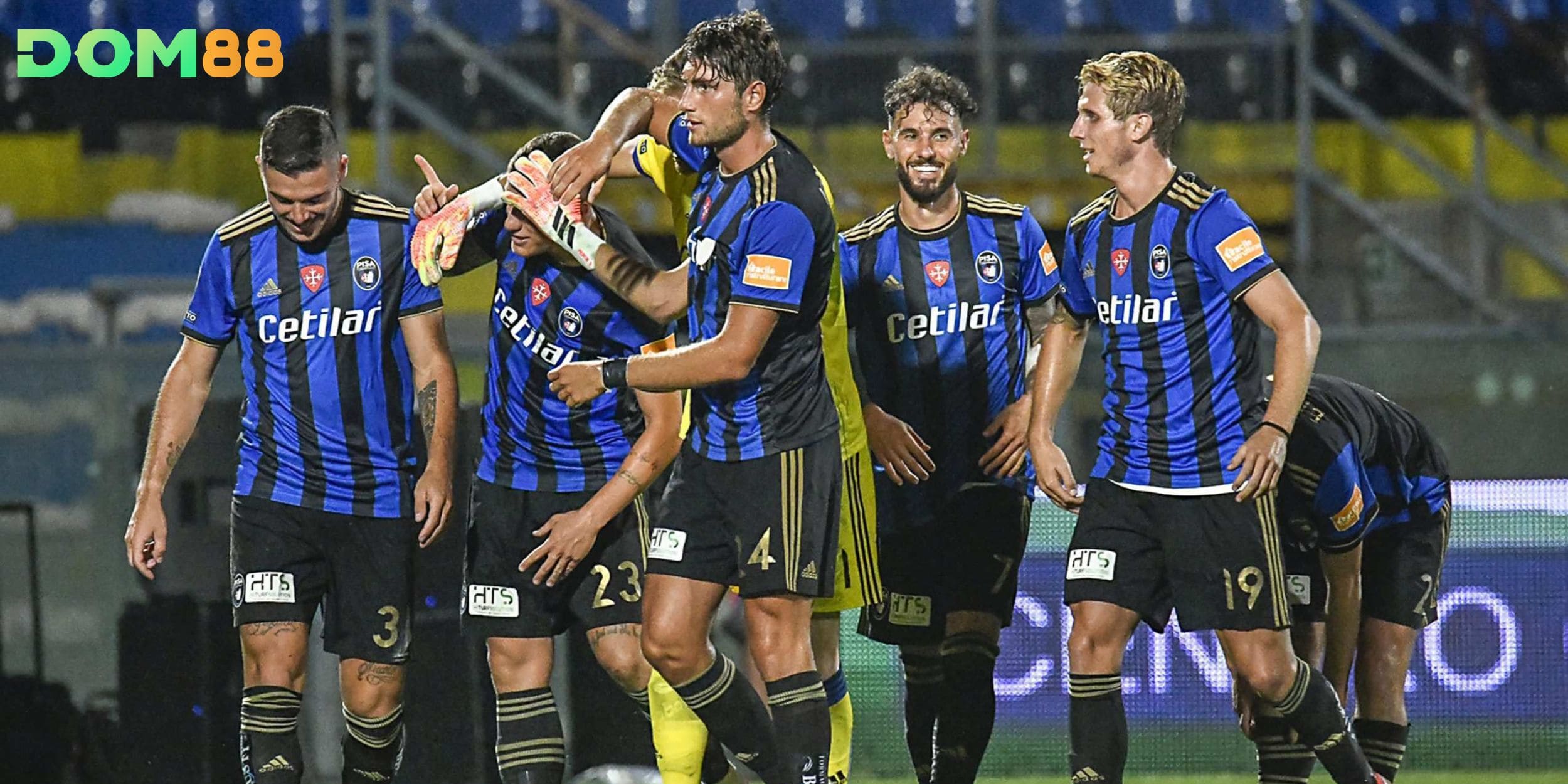 Pisa thất thủ trước Roma ngay trên sân nhà Arena Garibaldi tại vòng 2 Serie A