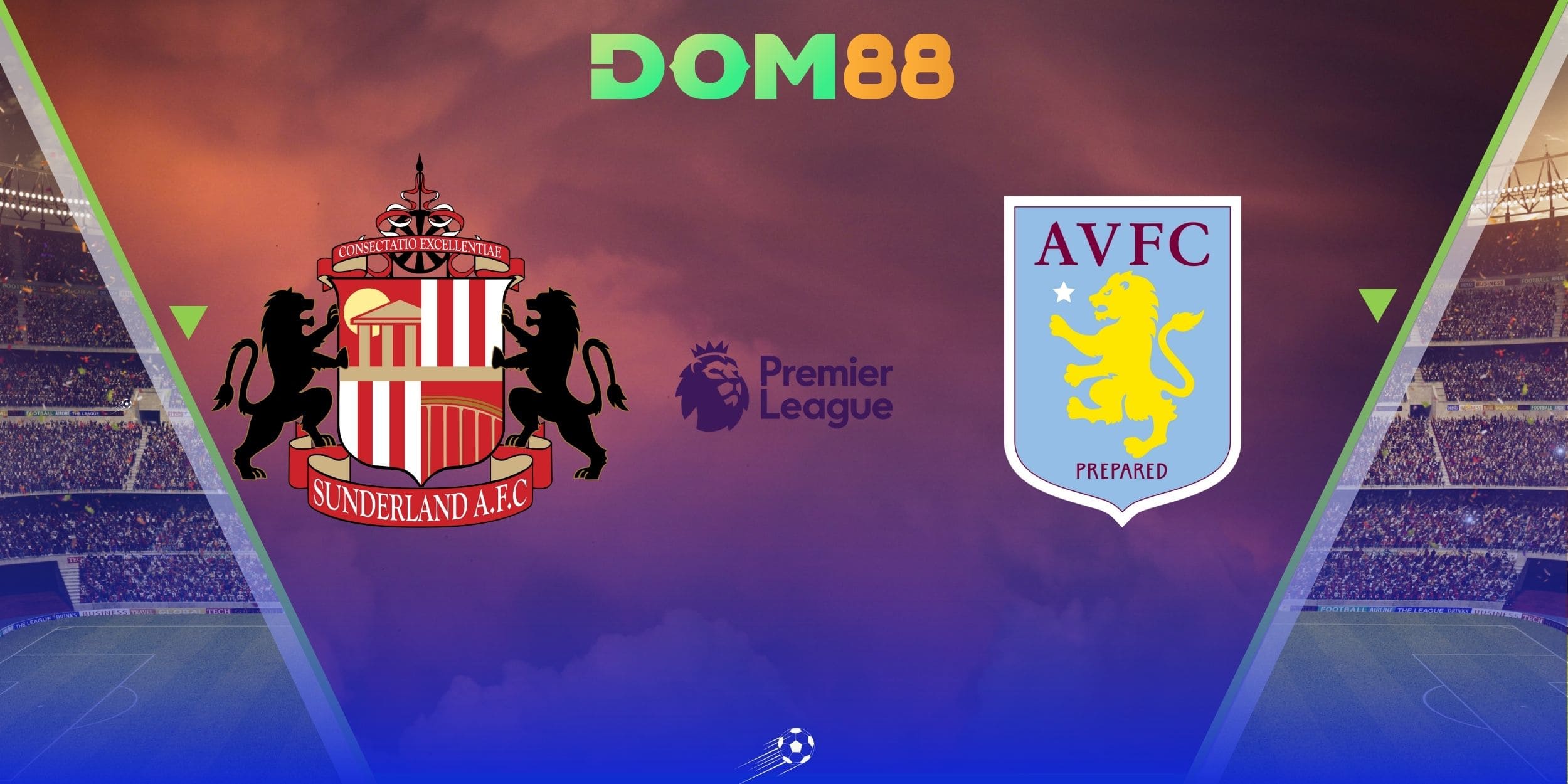 Sân Ánh Sáng rực lửa trong ngày Sunderland tiếp Aston Villa