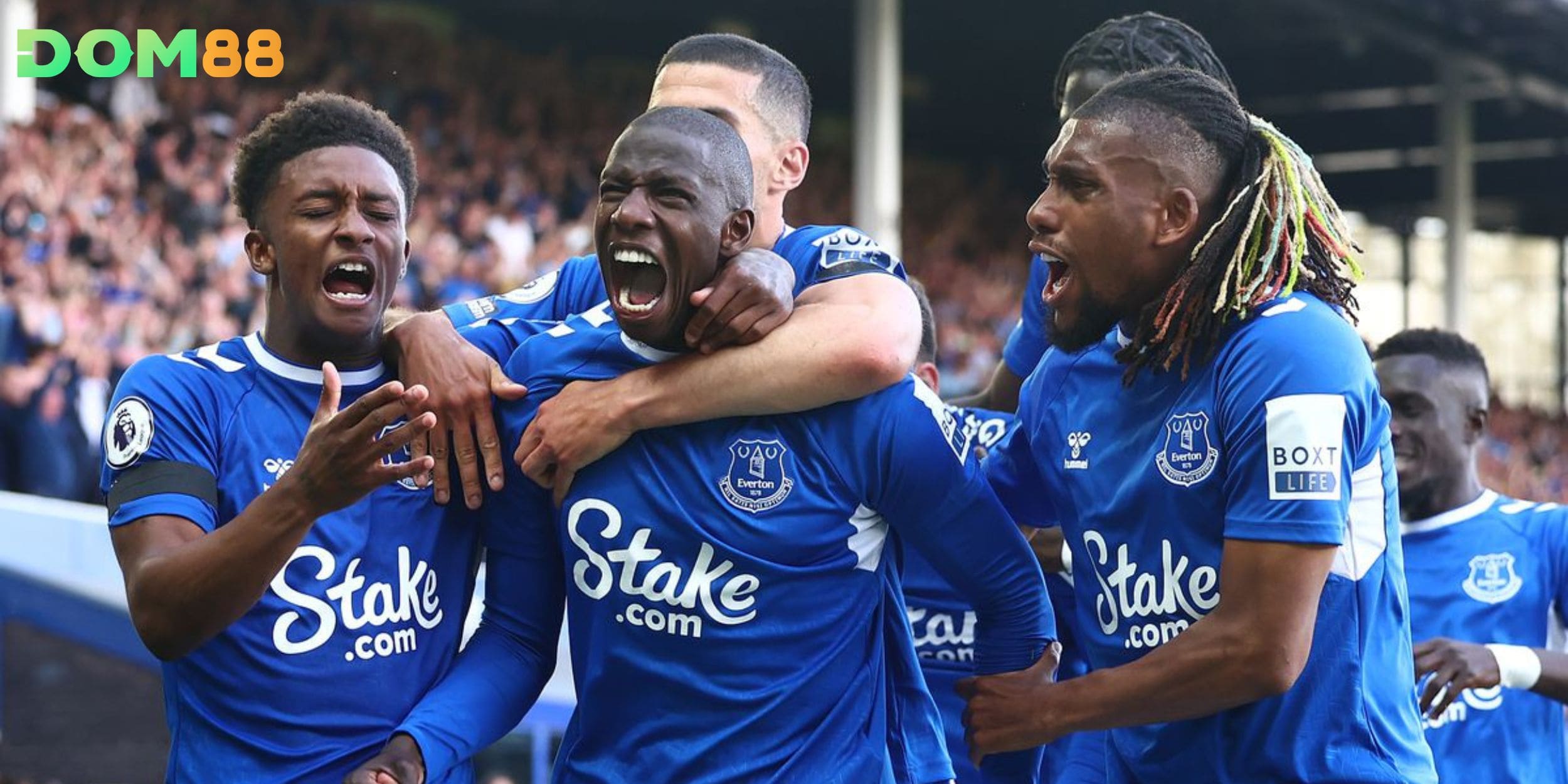 Sean Dyche đang dần xây dựng Everton thành tập thể chắc chắn và khó bị khuất phục
