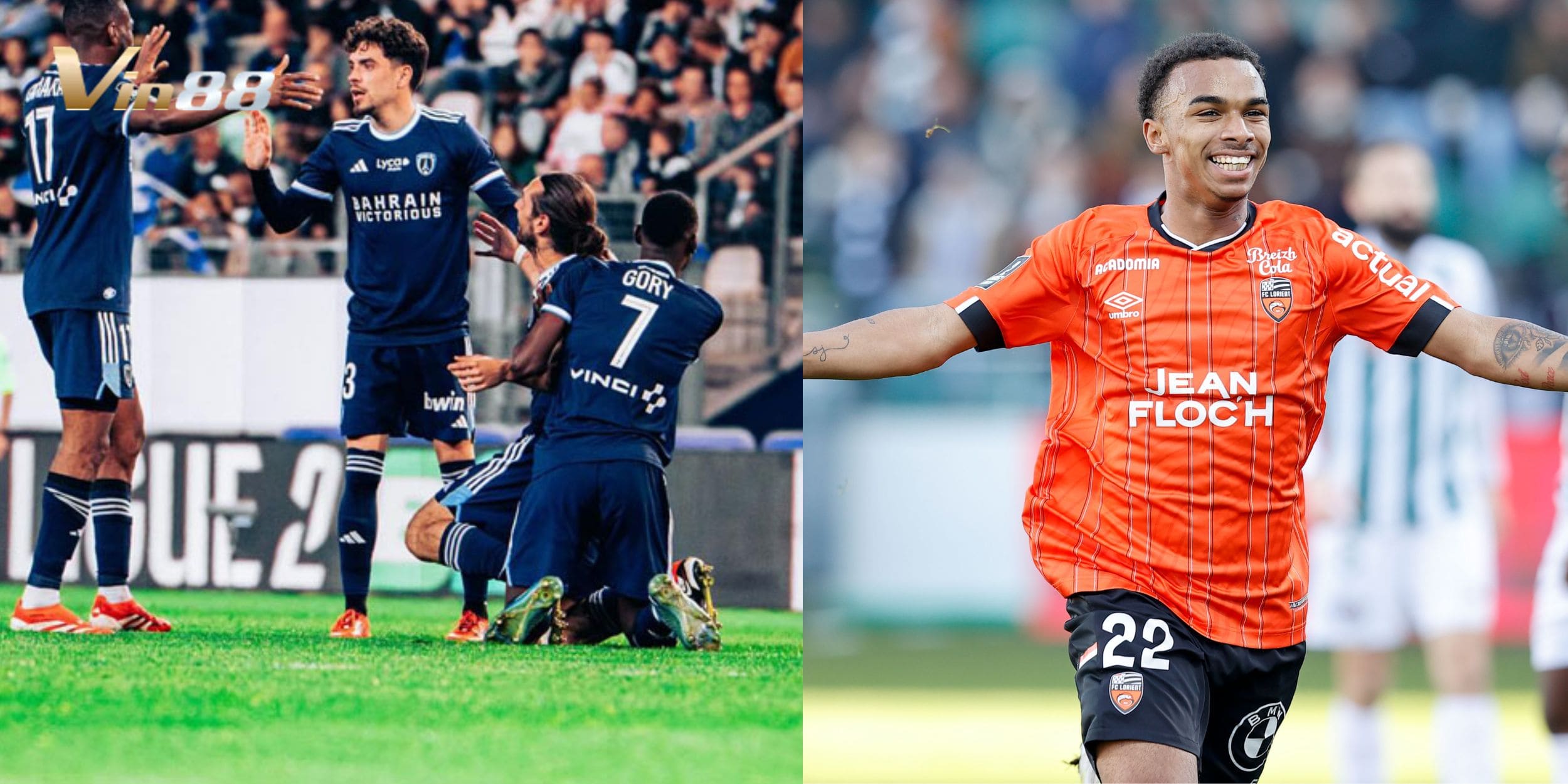 Sơ đồ chiến thuật mà Paris FC vs Lorient nhiều khả năng sẽ áp dụng