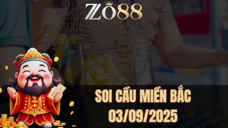 ZO88 Thống Kê XSMB - Dự đoán XSMB - 03/09/2025
