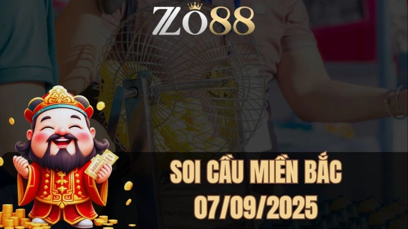ZO88 Thống Kê XSMB – Dự đoán XSMB – 07/09/2025
