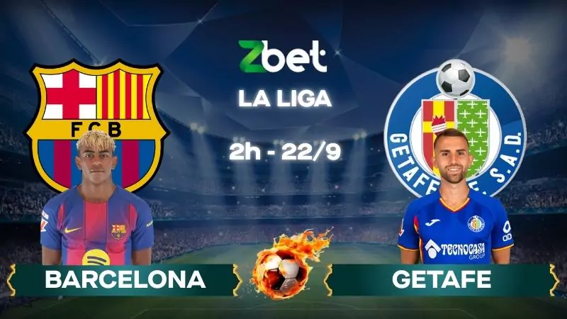 Nhận định soi kèo Barcelona vs Getafe - 02h00 22/09/2025 - La Liga