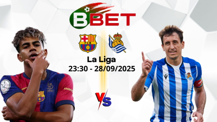 Soi Kèo Barcelona vs Sociedad | 23:30 28/09/2025 - La Liga