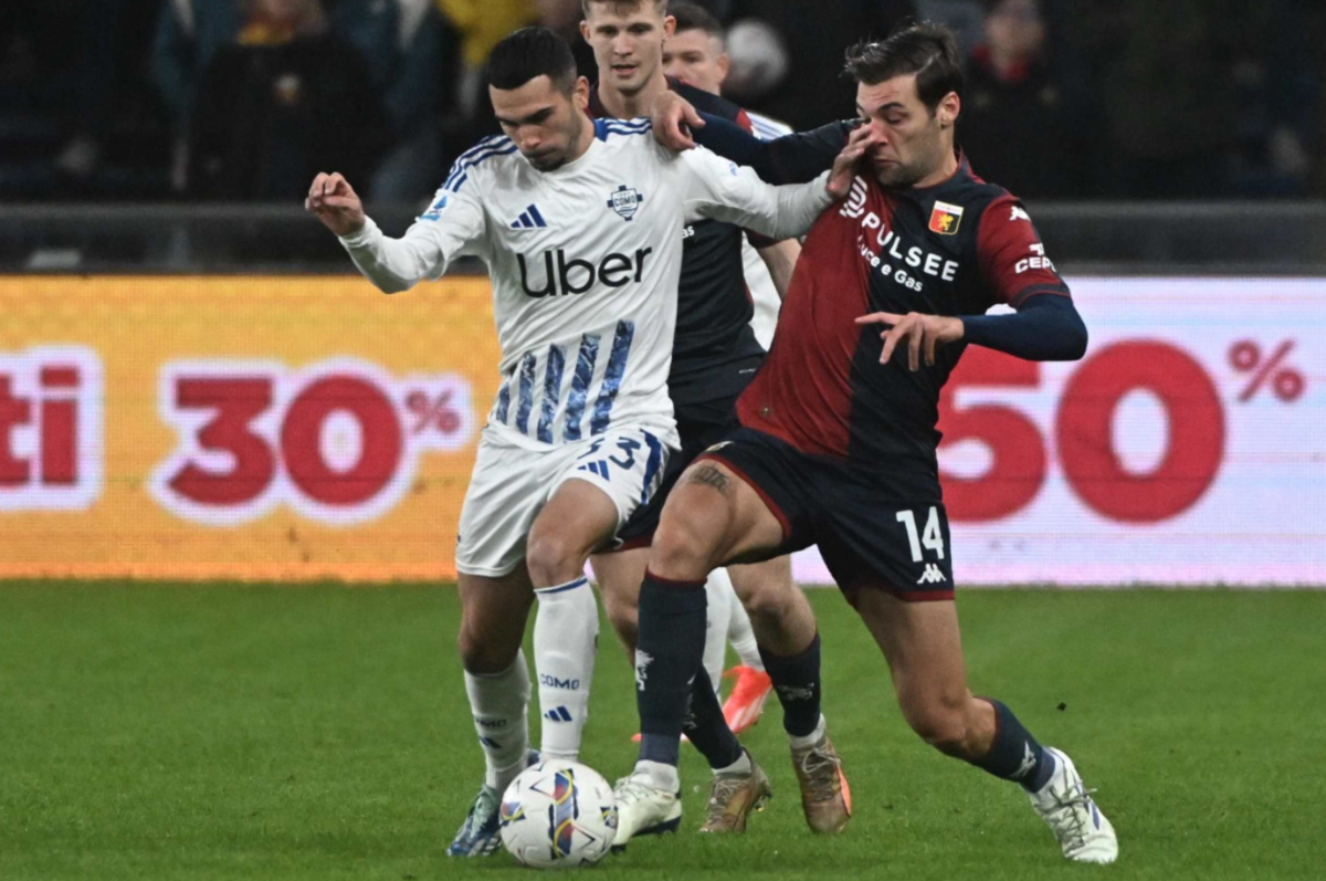 Dự đoán tỷ số Como - Genoa: 1-1