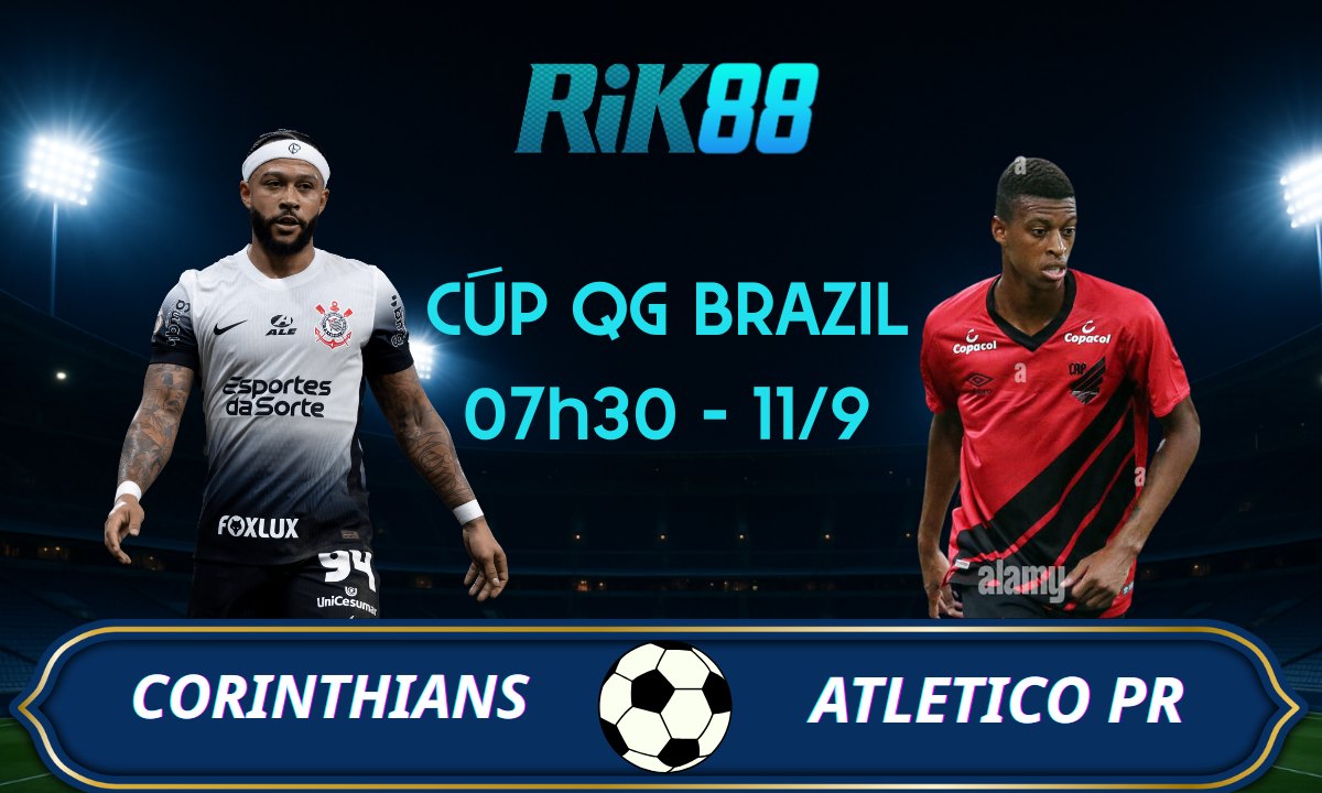 Soi kèo Corinthians vs Atletico PR - 07h30 ngày 11/09/2025 - Cúp QG Brazil