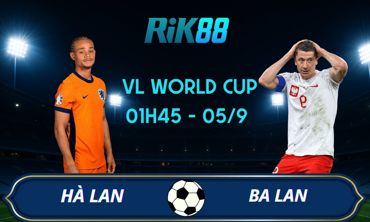 RIK88 cập nhật kèo nhà cái mới nhất trận: Hà Lan vs Ba Lan Hiệp 1: Hà Lan 1 - 0 Ba Lan Hiệp 2: Hà Lan 3 - 1 Ba Lan Cả trận: Hà Lan 3 - 1 Ba Lan Kèo chấp: Chọn Hà Lan -1.75 Tài xỉu: Chọn Tài 2.75 Không chỉ sở hữu lợi thế sân nhà, Hà Lan còn được đánh giá vượt trội hơn hẳn Ba Lan về đẳng cấp, phong độ cũng như chất lượng đội hình. RIK88 cho rằng chiến thắng sẽ gọi tên đội chủ nhà. Soi kèo bóng đá Hà Lan vs Ba Lan Hãy cùng đến ngay với những nhận định chuẩn xác của các chuyên gia dựa trên những thông số đáng chú ý của trận đấu này. Soi kèo châu Á: Chọn Hà Lan -1.75 Kèo châu Á đang chứng kiến Hà Lan nằm cửa trên với mức chấp tương đối sâu, phản ánh rõ khoảng cách giữa hai đội. Với việc sở hữu phong độ ổn định, hàng công thăng hoa và đặc biệt là ưu thế sân nhà, Hà Lan hoàn toàn có thể tạo ra một chiến thắng cách biệt. Trong khi đó, Ba Lan tỏ ra khá bế tắc trong những chuyến hành quân xa nhà gần đây, việc phải làm khách trước một đối thủ quá mạnh như Hà Lan càng khiến họ dễ rơi vào thế trận bám đuổi. Thực tế, những lần gặp nhau gần đây giữa hai đội, Hà Lan thường không chỉ thắng mà còn thắng với cách biệt rõ ràng. Với việc Koeman đang có trong tay dàn cầu thủ đạt phong độ cao, lựa chọn Hà Lan - chấp kèo châu Á là một quyết định sáng suốt cho giới đầu tư. Soi kèo tài xỉu: Chọn Tài 2.75 Tính chất của trận đấu này hứa hẹn sẽ diễn ra sôi động bởi cả hai đều có khả năng ghi bàn tốt. Hà Lan đã ghi bàn đều đặn trong 6 trận gần nhất, còn Ba Lan cũng nổ súng ở 5 trận liên tiếp. Đặc biệt, những lần chạm trán trước đây giữa hai đội thường mang lại kịch bản nhiều bàn thắng, khi Hà Lan có xu hướng chơi tấn công áp đảo, còn Ba Lan cũng đủ sức phản kháng nhờ sự hiện diện của những chân sút đẳng cấp như Lewandowski. Mức kèo tài xỉu dự kiến khá cao, song với phong độ ghi bàn ổn định của cả hai, kịch bản trận đấu có từ 3 bàn trở lên hoàn toàn khả thi. Một trận cầu đôi công, nơi Hà Lan có thể thắng đậm nhưng Ba Lan vẫn đủ khả năng có bàn danh dự. Do đó, lựa chọn Tài sẽ là kèo sáng hơn. Soi kèo châu Âu: Chọn Hà Lan 1.23 Ở kèo châu Âu, Hà Lan rõ ràng là cửa sáng hơn cả. Thầy trò Koeman không chỉ sở hữu lợi thế sân nhà mà còn có lực lượng đồng đều, chất lượng hơn hẳn đối thủ. Sự chênh lệch thể hiện rõ qua việc Hà Lan toàn thắng 5/6 lần chạm trán gần đây. Trong khi đó, Ba Lan lại thường xuyên thất bại khi đối đầu với các đội tuyển lớn ở châu Âu, đặc biệt là trên sân khách. Khả năng tạo nên bất ngờ của Ba Lan ở trận này là rất thấp, bởi ngoài phong độ phập phù, họ còn lép vế hoàn toàn về thành tích đối đầu. Do vậy, chọn Hà Lan thắng kèo châu Âu là lựa chọn gần như chắc chắn. Phân tích phong độ Hà Lan vs Ba Lan Yếu tố phong độ đóng vai trò lớn, hãy cùng phân tích tình hình thi đấu của đôi bên trước cuộc đối đầu. Phong độ Hà Lan Tại bảng G, Hà Lan dù mới chỉ đá 2 trận do vướng lịch Nations League nhưng đã toàn thắng, thu về 6 điểm và hiệu số ấn tượng +10. Điều này cho thấy thầy trò HLV Ronald Koeman đang rất nghiêm túc trong mục tiêu sớm giành vé đi World Cup. Phong độ của Hà Lan hiện tại cũng vô cùng ổn định, họ bất bại 6 trận gần nhất trong 90 phút, trong đó có 4 chiến thắng và ghi được nhiều bàn thắng vào lưới những đối thủ đáng gờm. Trên sân nhà, Hà Lan càng đáng gờm hơn khi đang có chuỗi 4 trận bất bại, hàng công luôn biết cách bùng nổ khi cần thiết. Phong độ Ba Lan Ở chiều ngược lại, Ba Lan cũng có khởi đầu không tệ khi giành được 6 điểm sau 3 trận. Tuy nhiên, hiệu số bàn thắng bại chỉ là +2 đã cho thấy họ thiếu sự áp đảo cần thiết trước các đối thủ yếu hơn. Phong độ gần đây của Ba Lan cũng thiếu ổn định, khi họ chỉ thắng 3/6 trận gần nhất, trong đó hàng thủ thường xuyên để lộ những khoảng trống chết người. Đặc biệt, thành tích sân khách của Ba Lan rất đáng lo ngại với chuỗi 3 trận thua liên tiếp, cho thấy bản lĩnh thi đấu xa nhà không cao. Thông tin lực lượng Hà Lan vs Ba Lan Hà Lan (4-3-3): Verbruggen; Dumfries, De Vrij, Van Dijk, Ake; Gravenberch, De Jong, Reijnders; Frimpong, Gakpo, Depay. Ba Lan (3-5-2): Skorupski; Wieteska, Bednarek, Kiwior; Cash, Moder, Zielinski, Szymanski, Zalewski; Swiderski, Piatek Dự đoán tỷ số Hà Lan vs Ba Lan Với đẳng cấp vượt trội, Hà Lan nhiều khả năng sẽ chủ động chơi tấn công ngay từ đầu để áp đảo đối thủ. Ba Lan trong thế buộc phải có điểm cũng sẽ chơi mạo hiểm, nhờ đó trận đấu có thể diễn ra cởi mở và nhiều bàn thắng. Nhà cái RIK88 cho rằng Hà Lan có thể thắng cách biệt, nhưng Ba Lan vẫn có hy vọng ghi bàn danh dự nhờ những pha tỏa sáng cá nhân.