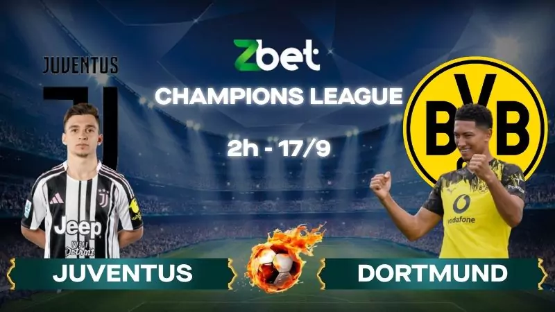 Nhận định soi kèo Juventus vs Dortmund - 02h00 17/09/2025 - Champions League