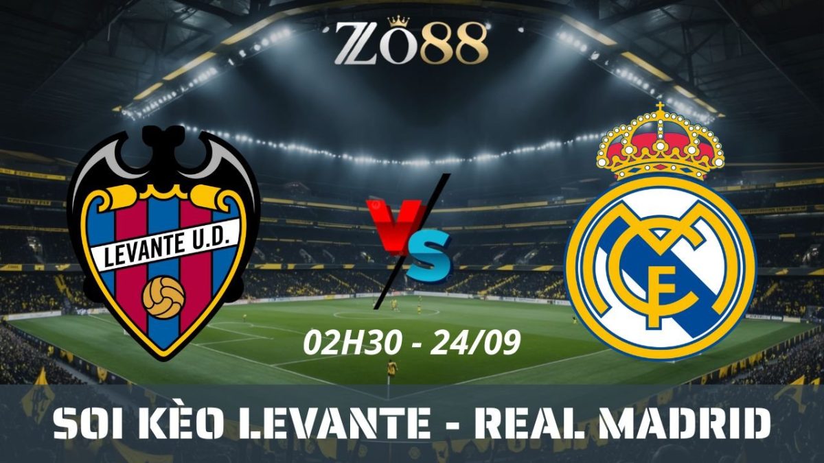 Soi kèo nhà cái Levante vs Real Madrid - 24/09/2025 02h30 La Liga