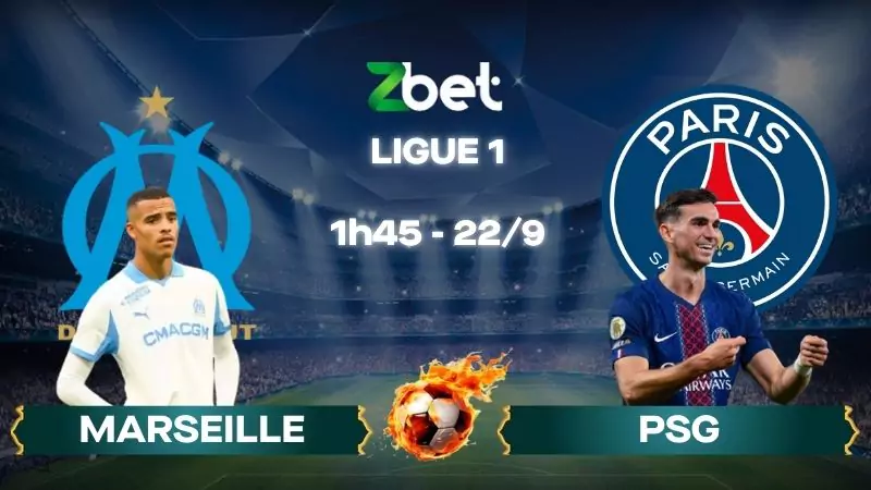 Nhận định soi kèo Marseille vs PSG - 01h45 22/09/2025 - Ligue 1