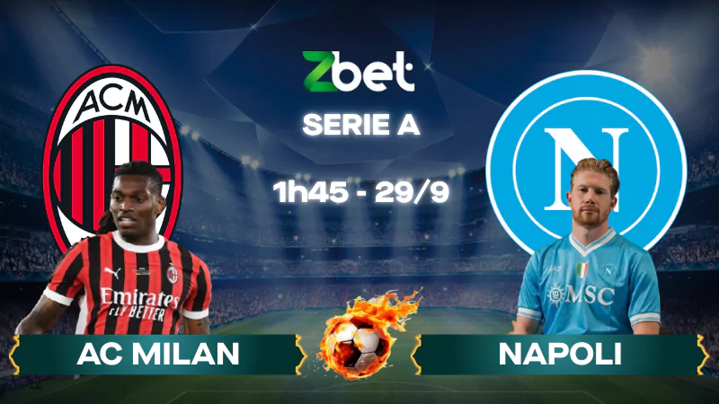 Nhận định soi kèo AC Milan vs Napoli - 01h45 29/09/2025 - Serie A