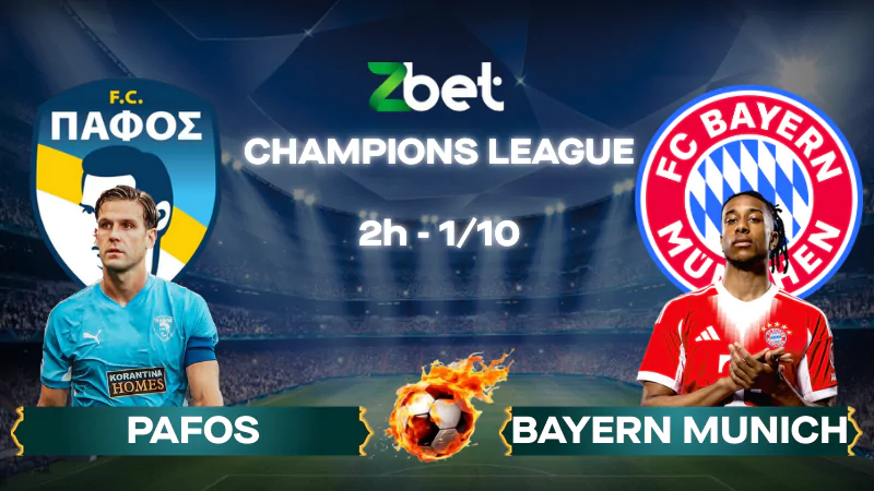Nhận định soi kèo Pafos vs Bayern Munich - 02h00 01/10/2025 - Champions League