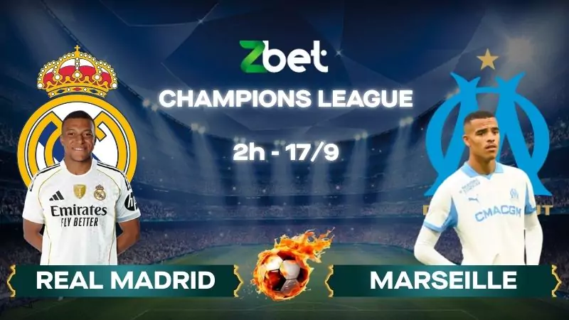Nhận định soi kèo Real Madrid vs Marseille - 02h00 17/09/2025 - Champions League