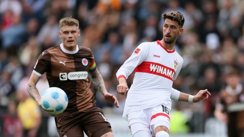 Trước trận đấu Stuttgart vs St Pauli
