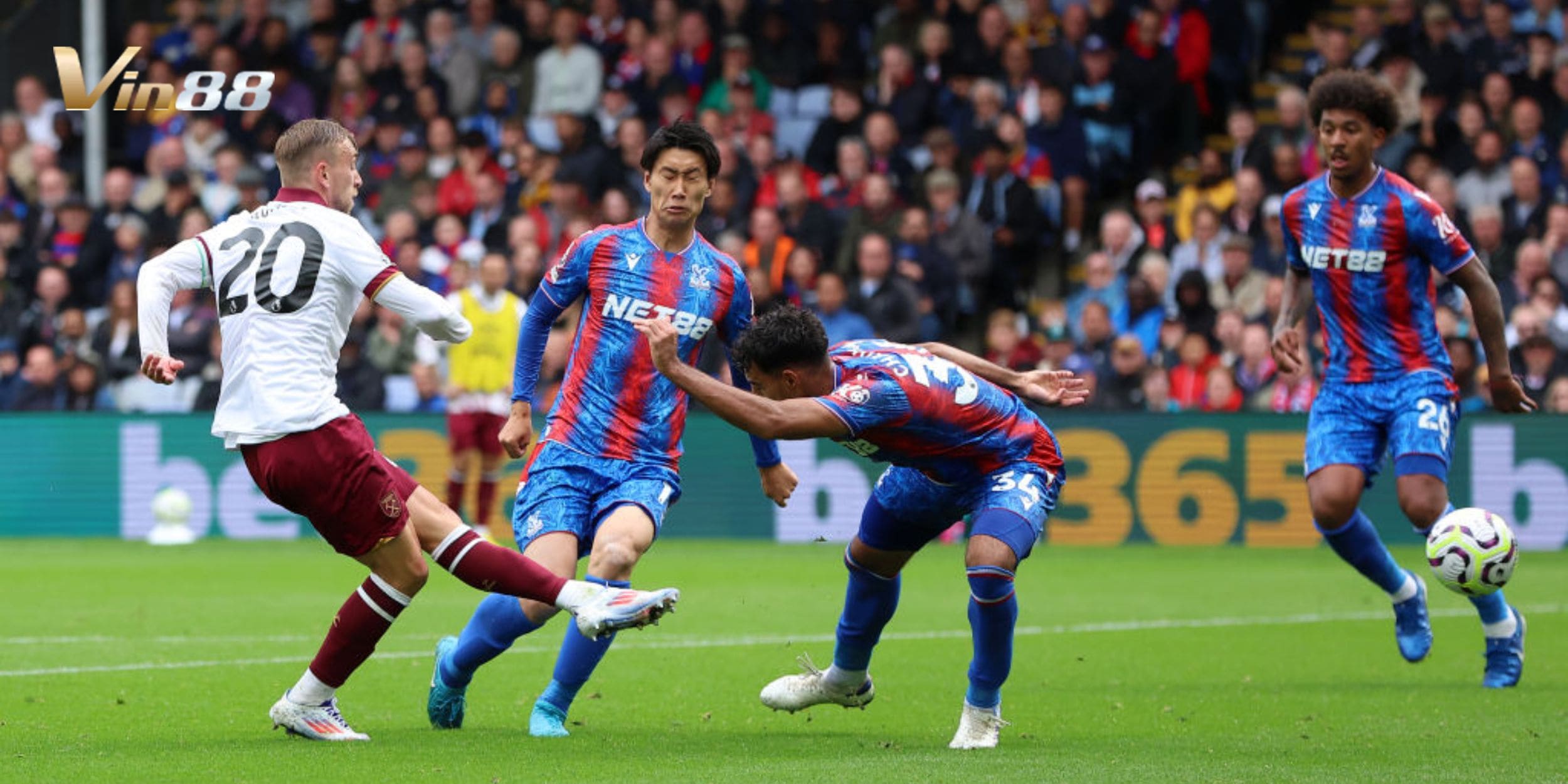 Thống kê kết quả các lần chạm trán của West Ham United vs Crystal Palace