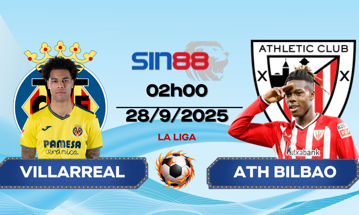 Soi kèo bóng đá Villarreal - Ath Bilbao 02h00 ngày 28/09/2025 - La Liga