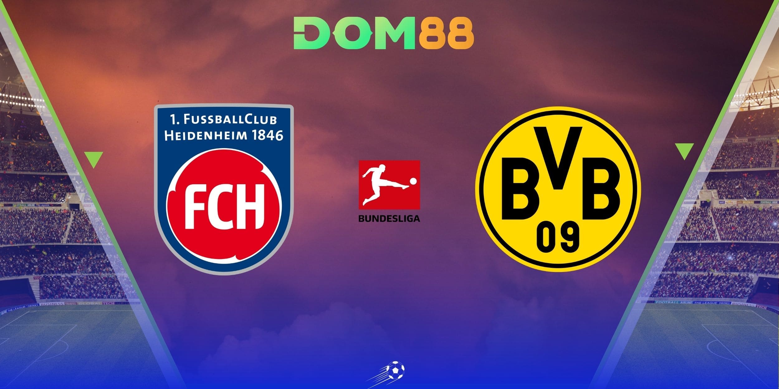 Voith-Arena chính là điểm tựa tinh thần quan trọng cho Heidenheim trước Dortmund
