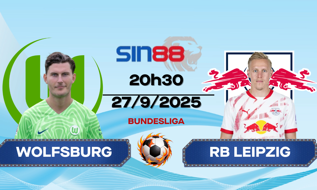 Soi kèo bóng đá Wolfsburg - RB Leipzig 20h30 ngày 27/09/2025 - Bundesliga