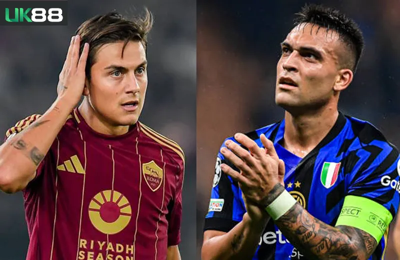 Kèo nhà cái AS Roma vs Inter Milan uk88