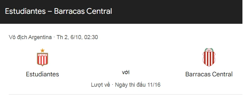Nhận định bóng đá trận Estudiantes LP vs Barracas Central uk88