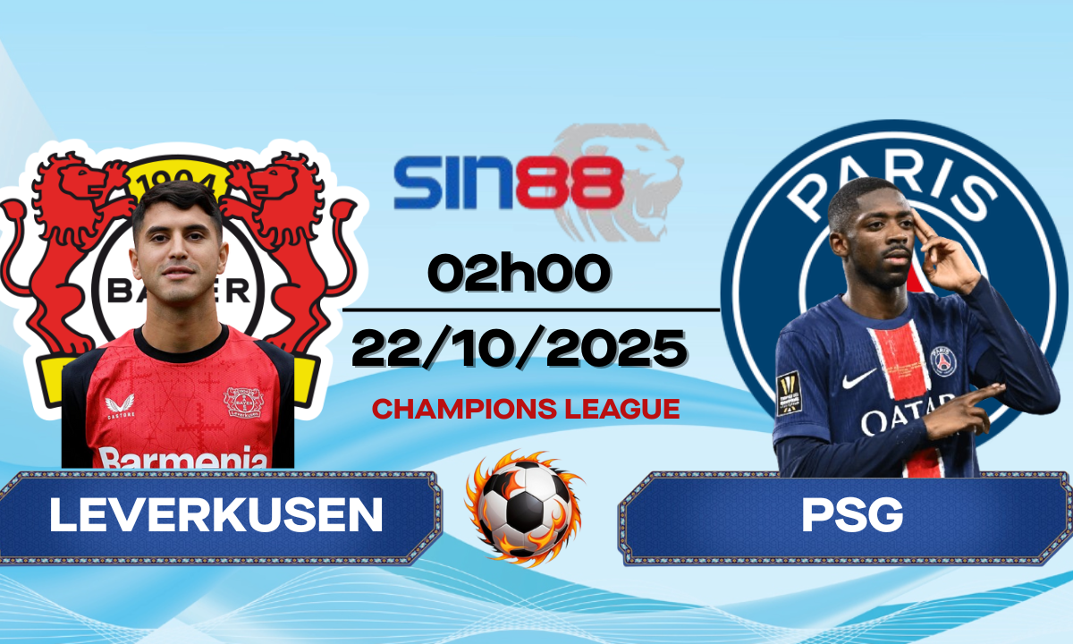 Cập nhật tỷ lệ kèo và dự đoán tỷ số trận đấu Bayer Leverkusen - PSG: Hiệp 1: Bayer Leverkusen 1 - 1 PSG Hiệp 2: Bayer Leverkusen 2 - 3 PSG Cả trận: Bayer Leverkusen 2 - 3 PSG Kèo chấp: Chọn PSG -0.75 Tài xỉu: Chọn Tài 3 Giữa tuần này, bầu không khí Champions League sẽ lại bùng nổ khi Paris Saint-Germain hành quân đến Đức để chạm trán Bayer Leverkusen - đội bóng đang thể hiện phong độ cực kỳ ấn tượng ở Bundesliga. Cùng SIN88 soi kèo chi tiết màn so tài này. Soi kèo và nhận định Bayer Leverkusen - PSG Hãy cùng đi vào chuyên sâu phân tích kèo nhà cái trận đấu này để có quyết định chính xác nhất: Kèo chấp (kèo handicap): Chọn PSG -0.75 Sau chiến thắng 2-0 đầy thuyết phục trước Union Berlin cuối tuần qua, thầy trò hlv Hjulmand đang tràn đầy hưng phấn hướng đến thử thách lớn hơn mang tên PSG. Trong trận đấu đó, Leverkusen kiểm soát bóng tới 74%, tung ra 20 cú dứt điểm - con số thể hiện rõ sự áp đảo và lối chơi tấn công rực lửa của họ. Bên kia chiến tuyến, PSG vừa trải qua một trận cầu điên rồ ở Ligue 1 khi bị Strasbourg cầm hòa 3-3. Dù cầm bóng tới 72% và tung ra 21 cú sút, thầy trò Luis Enrique vẫn không thể giữ trọn 3 điểm. Với vị thế hiện tại, dĩ nhiên PSG đang là đội bóng cửa trên. SIN88 dự đoán đại diện nước Pháp sẽ giành chiến thắng với cách biệt 1 bàn. Kèo tài xỉu: Chọn Tài 3 Điểm yếu phòng ngự vẫn là điều khiến người hâm mộ Leverkusen lo lắng. Thống kê cho thấy trong 6 trận gần nhất, họ chỉ có 1 lần giữ sạch lưới, để lọt lưới tổng cộng 6 bàn. Đó sẽ là bài toán hóc búa mà hlv Hjulmand cần giải quyết, nhất là khi đối thủ sắp tới sở hữu hàng công mạnh bậc nhất châu Âu. Trong 6 trận gần nhất, PSG ghi được 12 bàn thắng nhưng cũng để thủng lưới 6 lần - một con số khiến các cổ động viên thủ đô Paris không khỏi lo ngại. Dưới thời Luis Enrique, đội bóng đang theo đuổi phong cách kiểm soát bóng triệt để, song đôi khi lại để lộ khoảng trống lớn phía sau khi dâng cao đội hình. Kèo tài xỉu của trận đấu hiện đang là 3 bàn, hai đội đều có lối chơi cống hiến nên hãy chọn cửa tài. Kèo 1x2: Chọn PSG Trận đại chiến tại BayArena hứa hẹn là màn so tài đỉnh cao về chiến thuật giữa hai HLV đầy cá tính, Hjulmand và Luis Enrique. Leverkusen có lợi thế sân nhà và phong độ ổn định, trong khi PSG lại sở hữu dàn sao biết tỏa sáng ở mọi thời điểm. Kèo nhà cái 1X2 của trận đấu vẫn nên tin tưởng câu lạc bộ PSG khi họ sở hữu lực lượng mạnh hơn. Dự đoán tỷ số Bayer Leverkusen - PSG: 2-3 Một cuộc đối đầu có thể chứng kiến nhiều bàn thắng, khi cả hai đội đều ưa chuộng lối chơi tấn công cởi mở. SIN88 dự đoán PSG giành được chiến thắng với cách biệt mong manh là 2-3. Đội hình dự kiến của 2 đội Bayer Leverkusen: Flekken; Quansah, Bade, Tapsoba; Lucas Vazquez, Fernandez, Garcia, Grimaldo; Tillman, Poku; Kofane PSG: Chevalier; Hakimi, Beraldo, Pacho, Hernandez; D.Doue, Vitinha, Ndjantou; Mbaye, Ramos, Lee Kang-in. Trận đấu chắc chắn rất căng thẳng, PSG chủ động hơn và SIN88 dự đoán đại diện nước Pháp sẽ giành được 3 điểm.