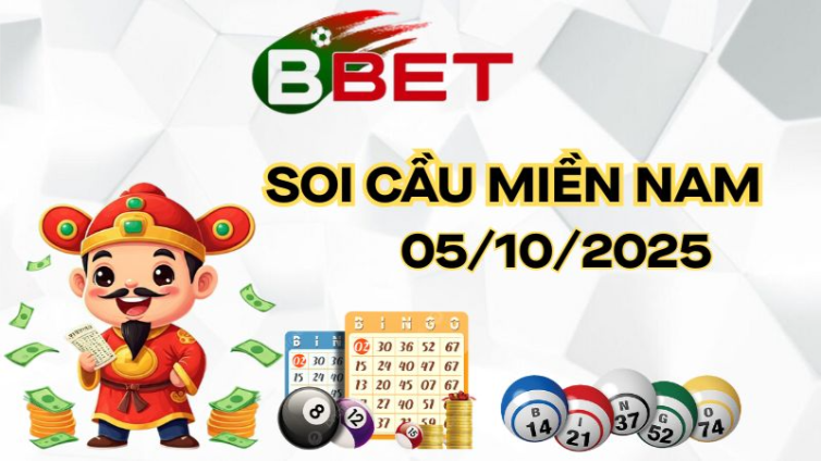 Chốt Lô Miền Nam Hôm Nay 05/10/2025
