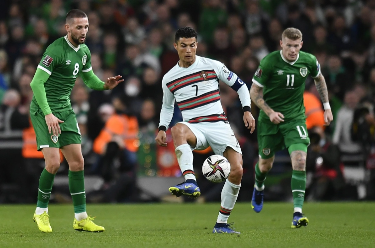Trước trận đấu Bồ Đào Nha vs Ireland