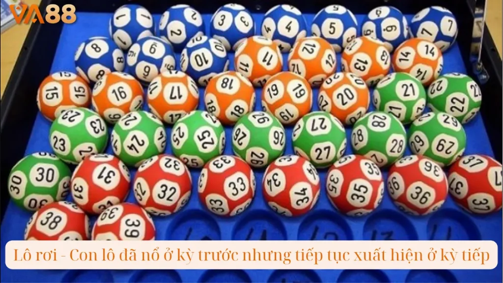 Lô rơi - Con lô đã nổ ở kỳ trước nhưng tiếp tục xuất hiện ở kỳ tiếp