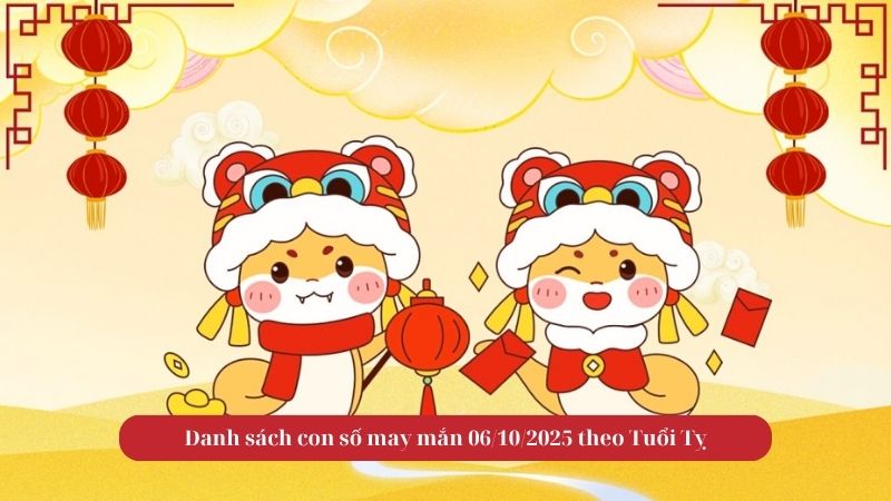 Tử vi tuổi Tỵ trong ngày 06/10/2025