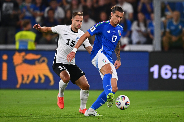 Trước trận đấu Estonia vs Italia