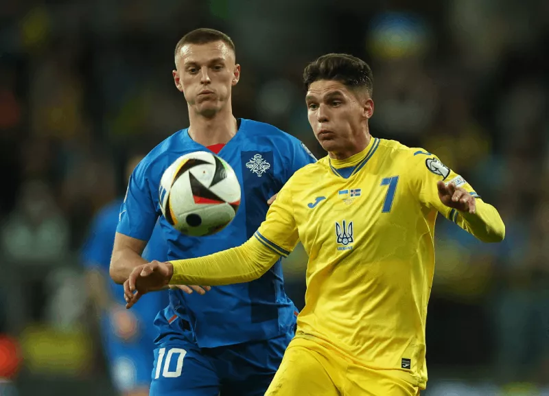 Thành tích thi đấu gần đây của Iceland vs Ukraine
