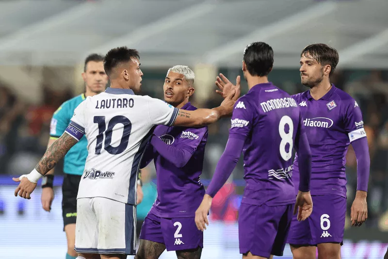 Thành tích thi đấu gần đây của Inter Milan vs Fiorentina