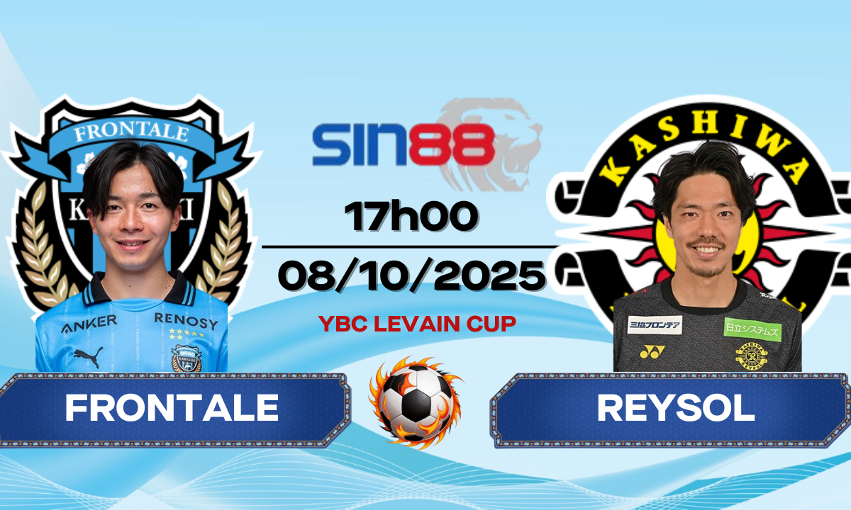 Soi kèo bóng đá Kawasaki Frontale - Kashiwa Reysol 17h00 ngày 08/10/2025 - YBC Levain Cup