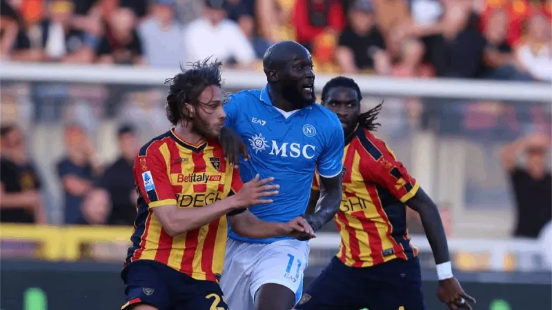 Thành tích thi đấu gần đây của Lecce vs Napoli