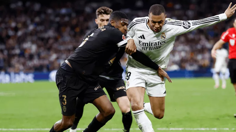 Thành tích thi đấu gần đây của Real Madrid vs Valencia