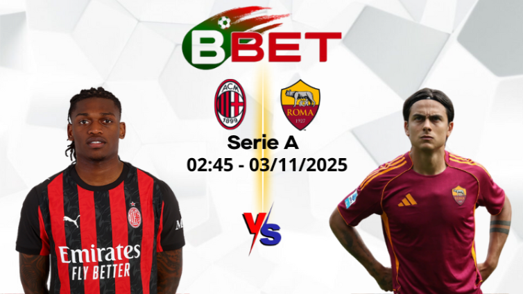 Soi kèo nhà cái AC Milan vs Roma | 02:45 03/11/2025 – Serie A